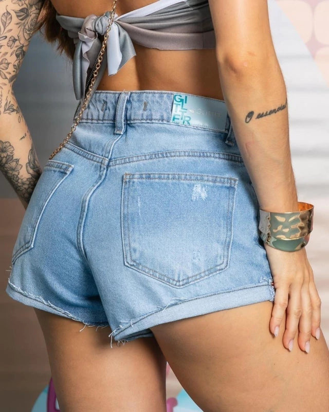 Short Wide Jeans