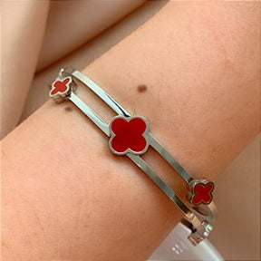 PULSEIRA / BRACELETE FIO LISO FINO DOURADO AÇO 316L⭐️