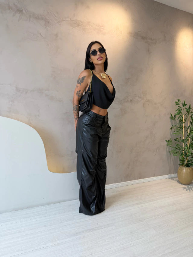 Calça Courino
